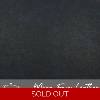 Mora Faux Leather - Navy